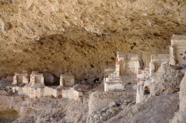 مردگان خوابیده در ارتفاع + عکس