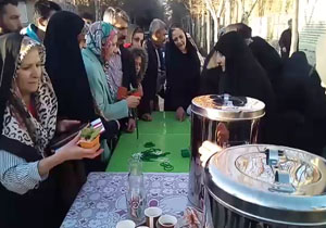 مراسم ختم صلوات برای ظهور منجی بشریت در کرج + فیلم