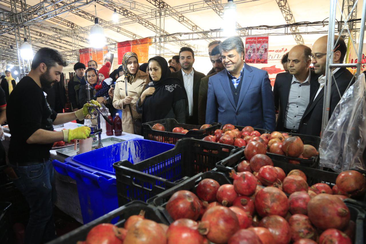 برگزاری نخستین &laquo;جشنواره انار&raquo; و نمایشگاه عرضه محصولات شب یلدا در غرب تهران