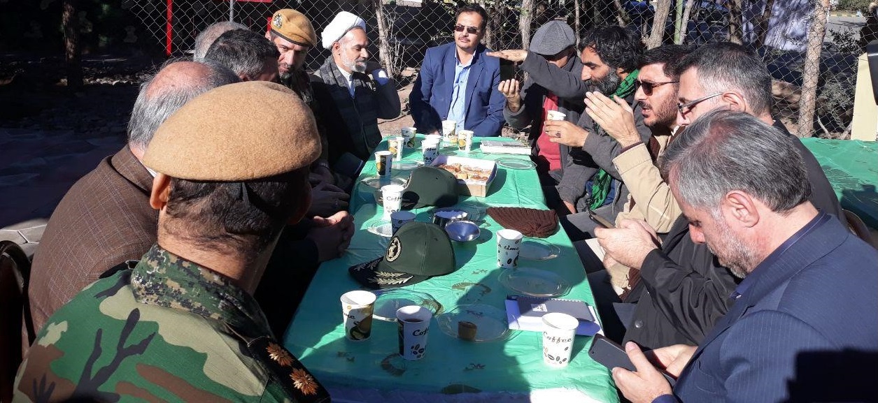 بازدید مسئولان ستاد کل نیروهای مسلح از پشت صحنه سریال «سرباز»