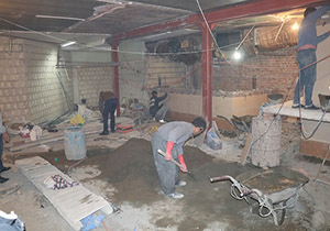 پیشرفت ۷۵ درصدی بخش سی تی اسکن بیمارستان امام خمینی (ره) مهاباد