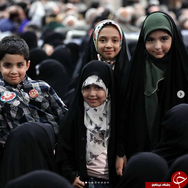 تصاویری از دیدار امروز رهبری با خانواده&zwnj;های شهدای مدافع حرم