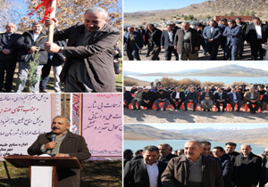 احداث پارک جنگلی در حاشیه سد مهاباد