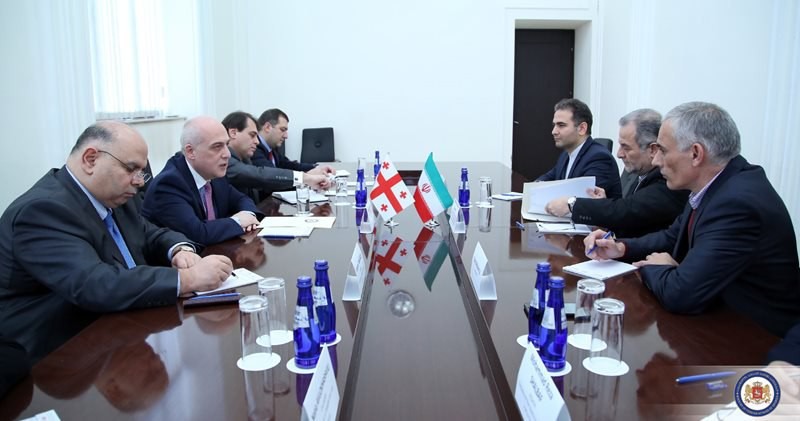 دیدار سفیر ایران در تفلیس با وزیر امور خارجه گرجستان