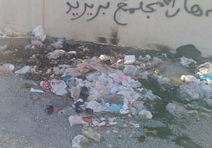 دپوی زباله مجاورت منازل مسکونی در زاهدان + فیلم