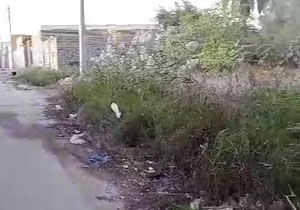 کمبود امکانات بهداشتی و رفاهی در منطقه مسکونی گلستان + فیلم