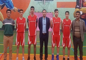 دانش‌آموزان دورود قهرمان بسکتبال آموزشگاه‌های لرستان