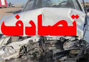 ۹ مصدوم حاصل برخورد سه خودرو در فارس
