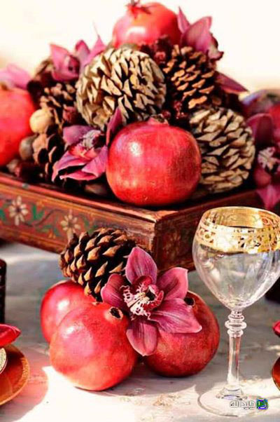 تزیین انار شب یلدا؛ ۲۰ ایده ساده، اما شیک!