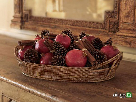 تزیین انار شب یلدا؛ ۲۰ ایده ساده، اما شیک!