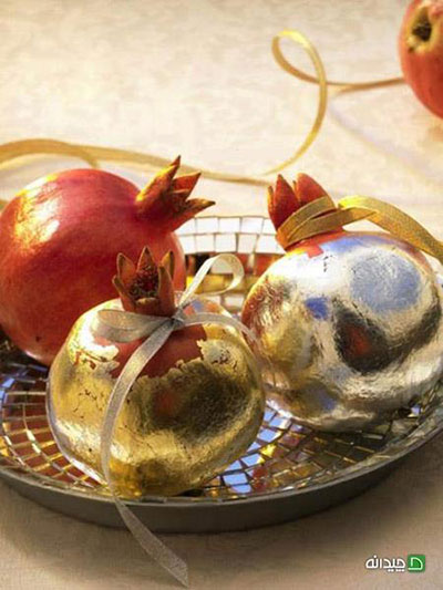 تزیین انار شب یلدا؛ ۲۰ ایده ساده، اما شیک!