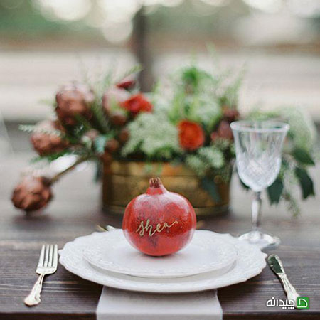 تزیین انار شب یلدا؛ ۲۰ ایده ساده، اما شیک!