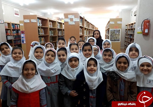 کتابخانه شهدای ملاثانی میزبان دانش آموزان مدرسه پروین