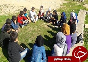 برگزاری نشست کتابخوانی در طبیعت