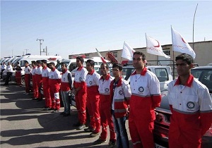 تجلیل از داوطلبان جمعیت هلال احمر استان آذربایجان‌غربی