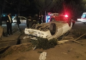 تصادف خودرو حادثه آفرید