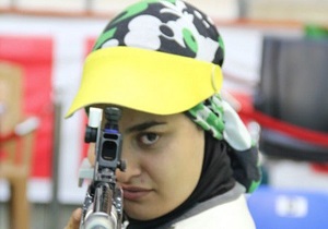 دعوت نجمه خدمتی به اردوی تیم ملی تیراندازی