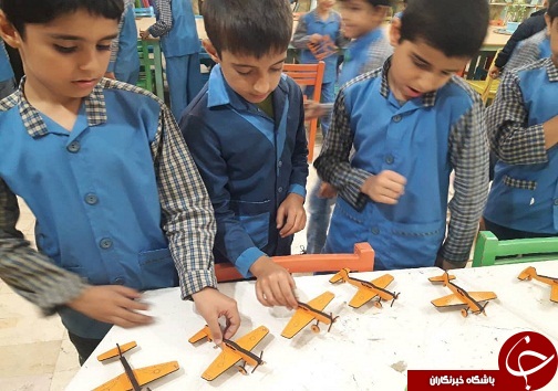 برگزاری کارگاه آموزشی ساخت ماکت هواپیما ملخی سمپاش در شوشتر