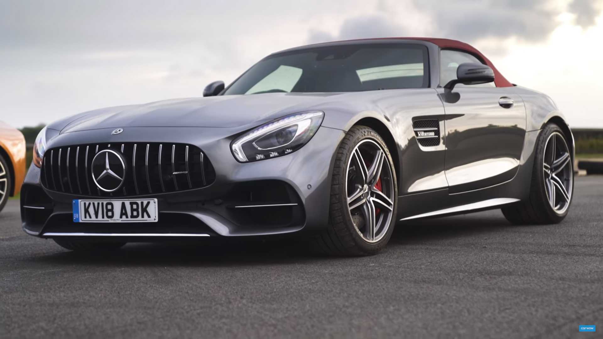 مسابقه درگ میان ب&zwnj;ام&zwnj;و i8، مکلارن 570S، مرسدس AMG GT C و آئودی R8 +تصاویر