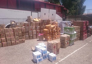 قانون، ایستگاه پایانی اتوبوس حامل محموله کالای قاچاق