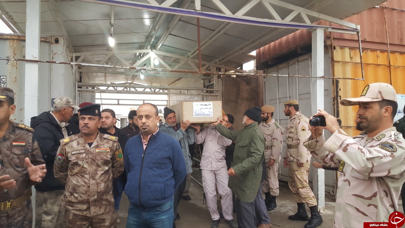 پیکر&zwnj;های 46 شهید دفاع مقدس از مرز مهران وارد خاک کشور شدند