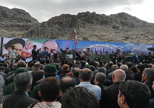 پیکر سردار منصوری در ایذه به خاک سپرده شد