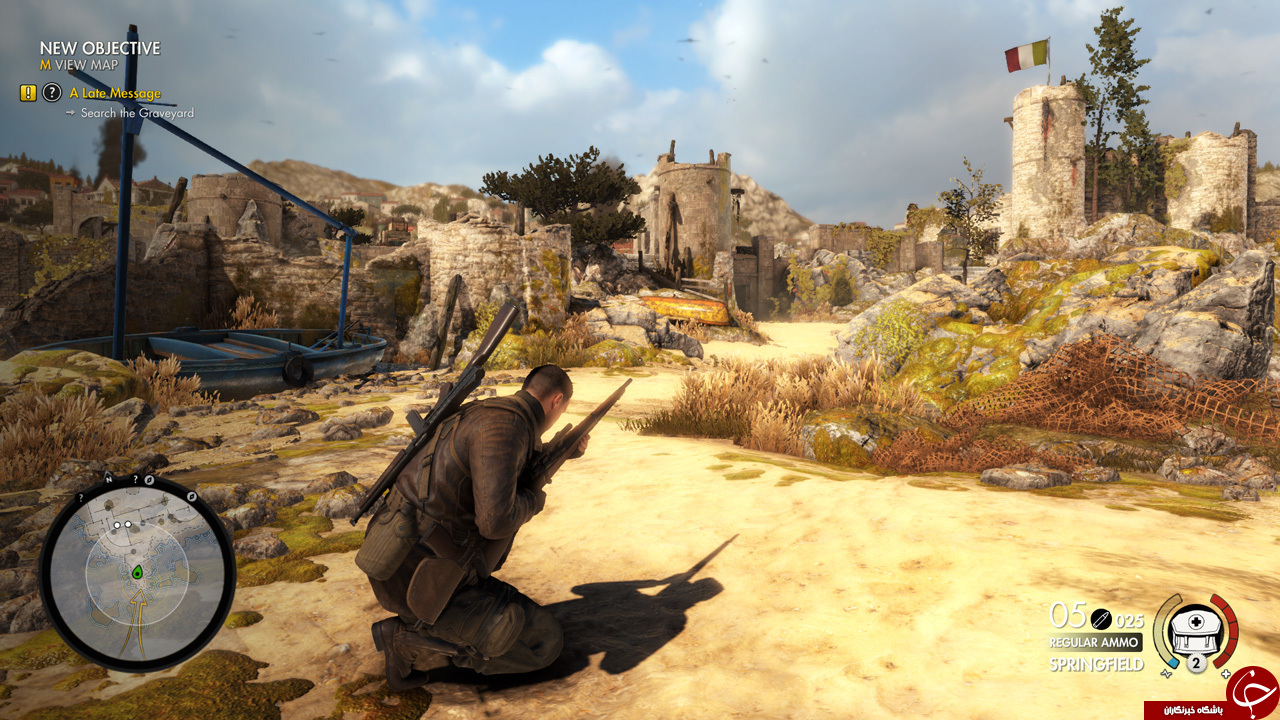 تجربه جنگ های سال 1943 در بازی Sniper Elite ۴ +تصاویر