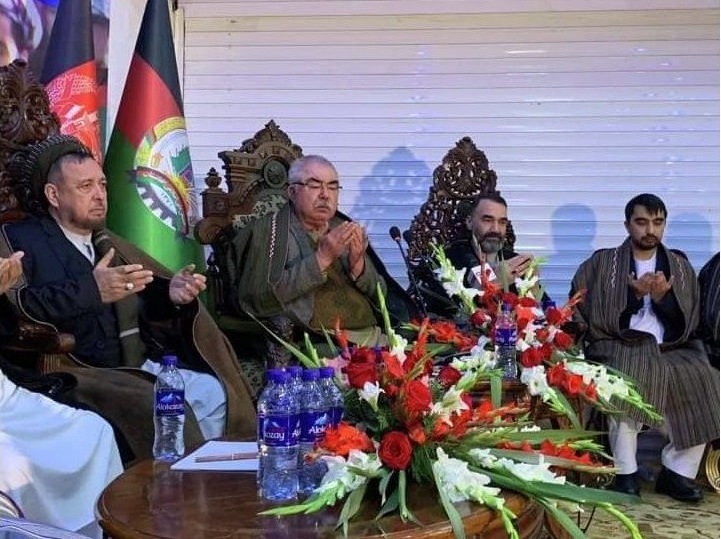 نشست مشترک دوستم، عطا محمد نور و محقق در کابل