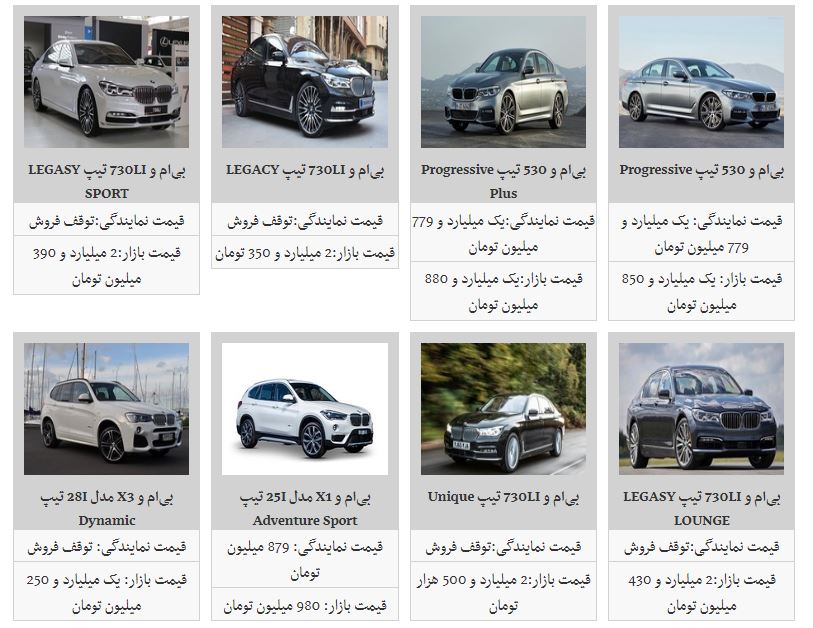 بی&zwnj;ام و X۳ مدل ۲۸I تیپ Dynamic در بازار چند؟