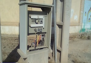 خطر برق‌گرفتگی در کمین دانش‌آموزان در "شاهدشهر" + فیلم