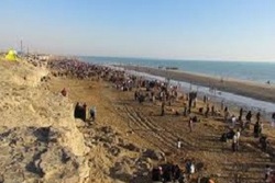 جشنواره مجسمه های شنی در چين +فیلم
