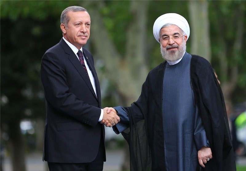 استقبال اردوغان از روحانی در آنکارا