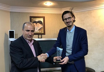 دیدار رایزن فرهنگی سفارت آلمان با رییس فدراسیون فوتبال