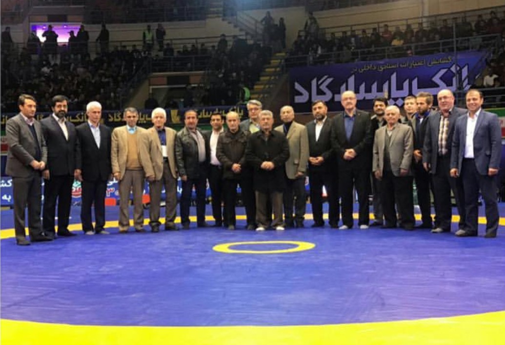 مراسم افتتاحیه مسابقات لیگ جهانی کشتی فرنگی برگزار شد