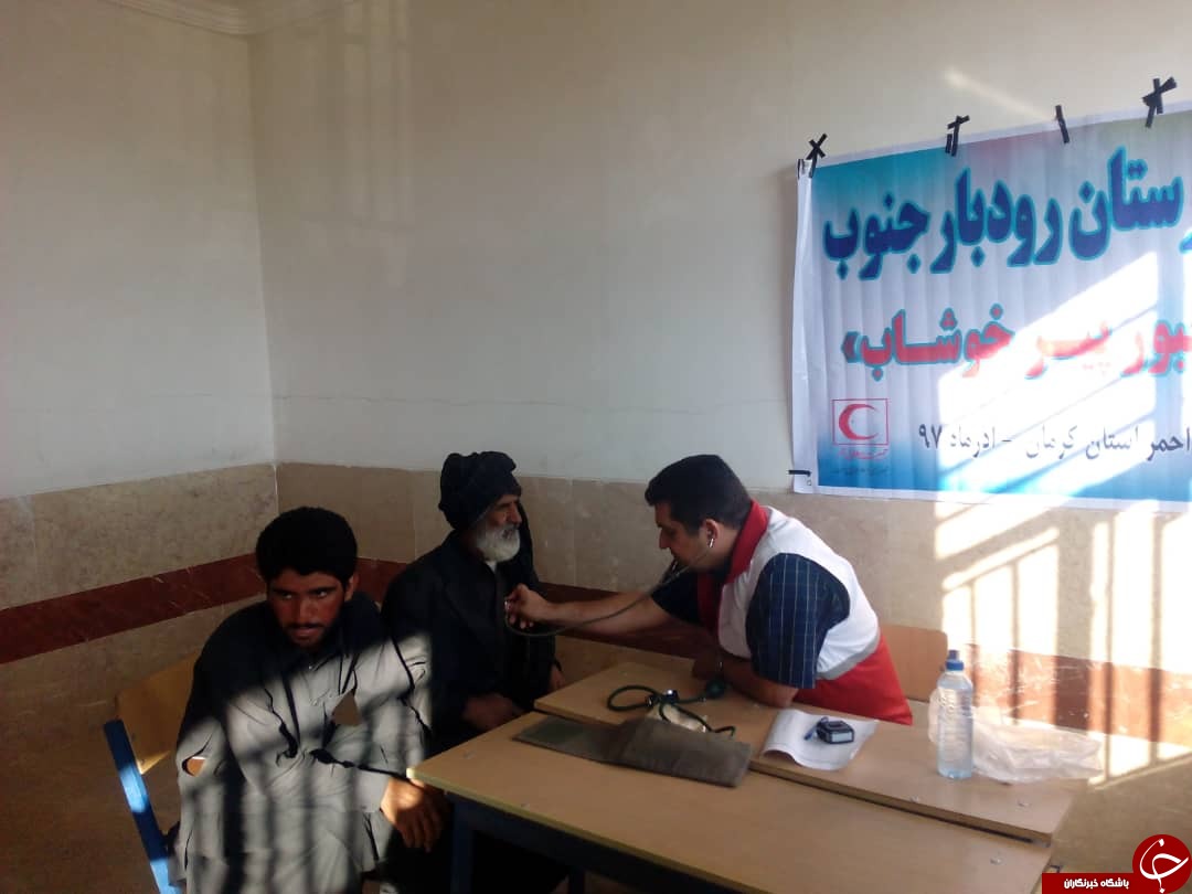 بهره مندی بیش از 880 کپرنشین جنوب کرمان از خدمات کاروان سلامت