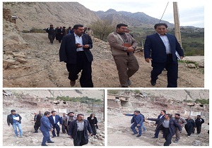 حضور نماینده استاندار در مناطق زلزله زده دالاهو