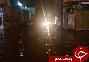 امدادرسانی به بیش از ۴۰ خودرو گرفتار شده در آبگرفتگی‌های سطح شهر شوشتر