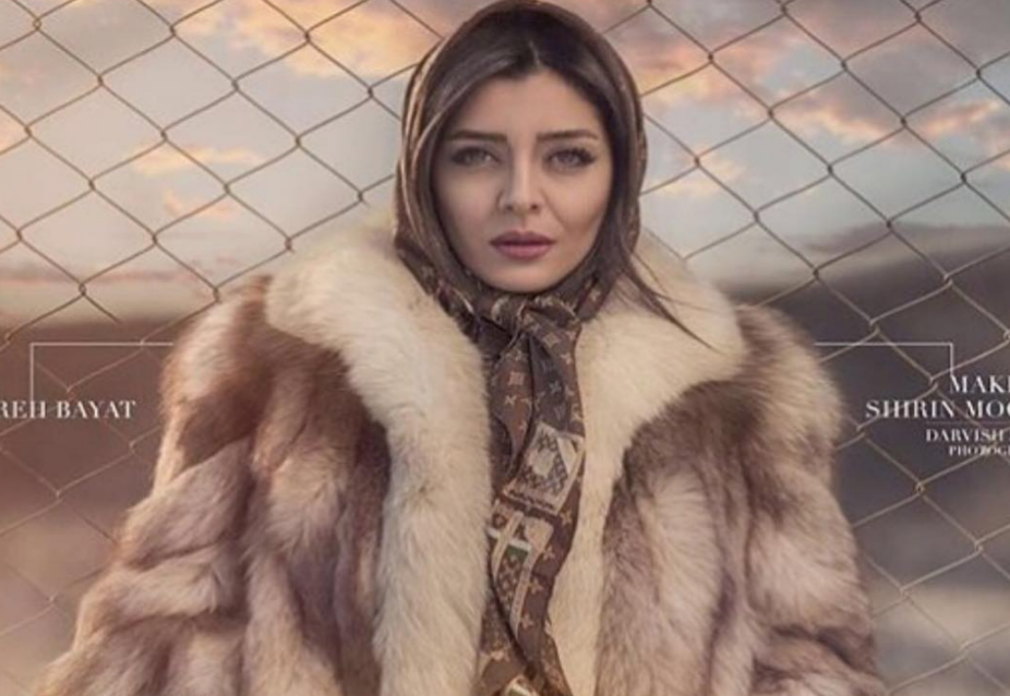 تبلیغ پالتو پوست روباه توسط سفیر صنایع دستی! +تصویر