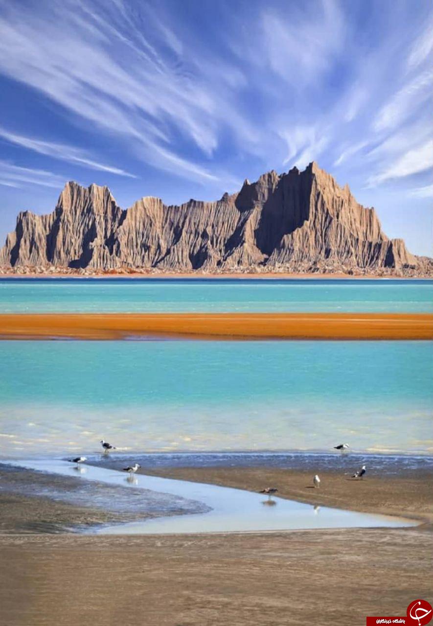 خطای دیدی از زیباترین سواحل ایران +تصاویر