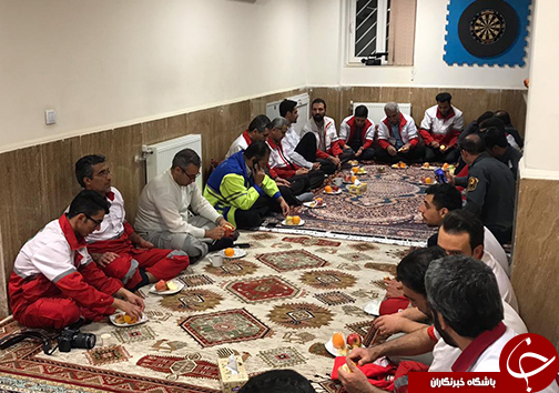 مراسم شب یلدا با حضور دستگاه&zwnj;های امداد رسان شیراز