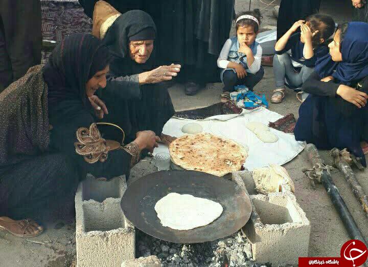 جشنواره بازی ها و غذاهای بومی و محلی در روستای خیرآباد نرماشیر + تصاویر