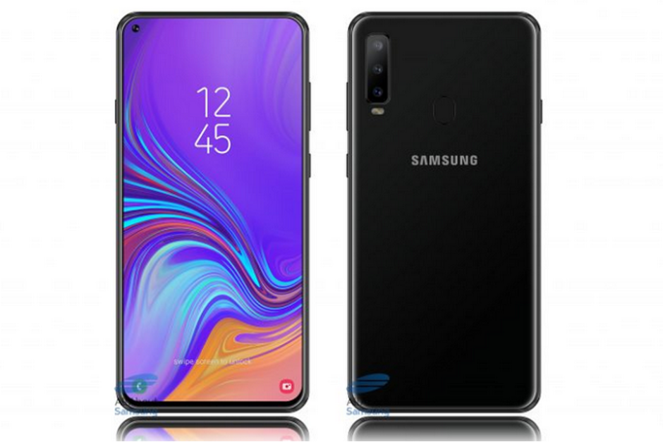 تصویر فاش شده محافظ صفحه Galaxy A8s خبر از بریدگی دروبین سلفی در آن می&zwnj;دهد