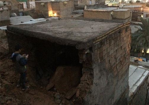 هشدار تخلیه به ۳۰ خانوار ساکن در منبع آب اهواز/بارش برف جاده پاوه به مریوان را بست/