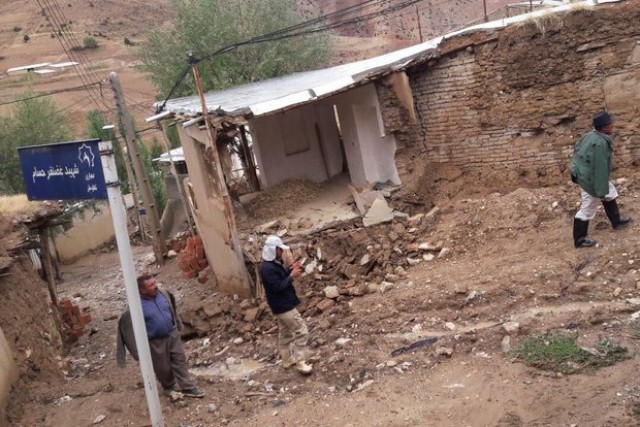 سیل در شهرستان لردگان به ۲۰ خانه آسیب رساند