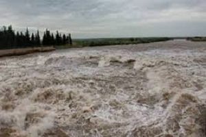 طغیان رودخانه کُر پس از ۷ سال + فیلم