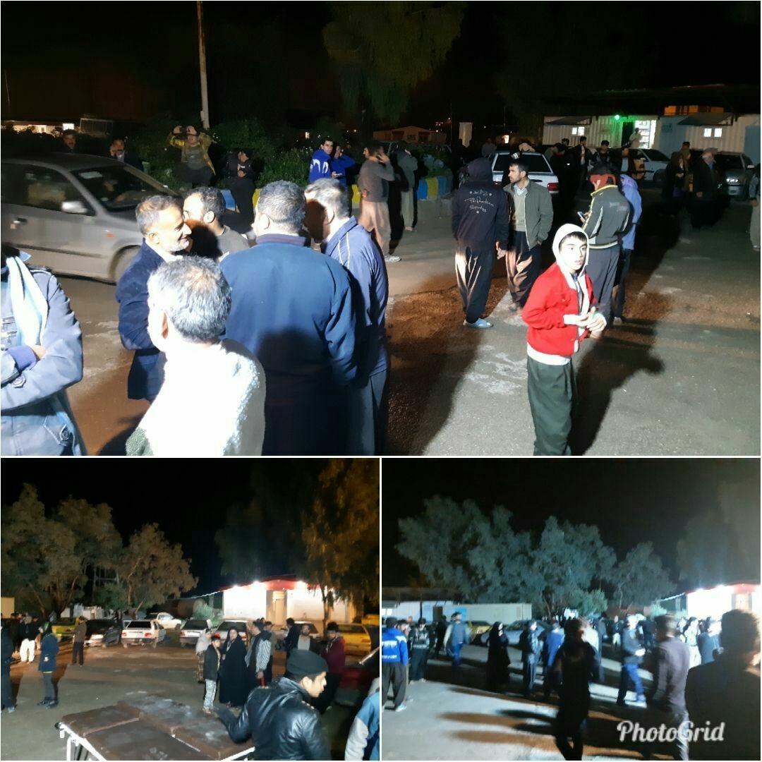 نخستین تصاویر زلزله ۶.۴ ریشتری سرپل ذهاب در استان کرمانشاه