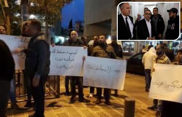 تظاهرات در اعتراض به بازداشت استاندار قدس