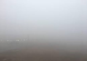 مه رقیق  در آبادان و خرمشهر