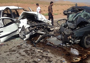 مصدوم شدن 7 نفر در یک سانحه رانندگی
