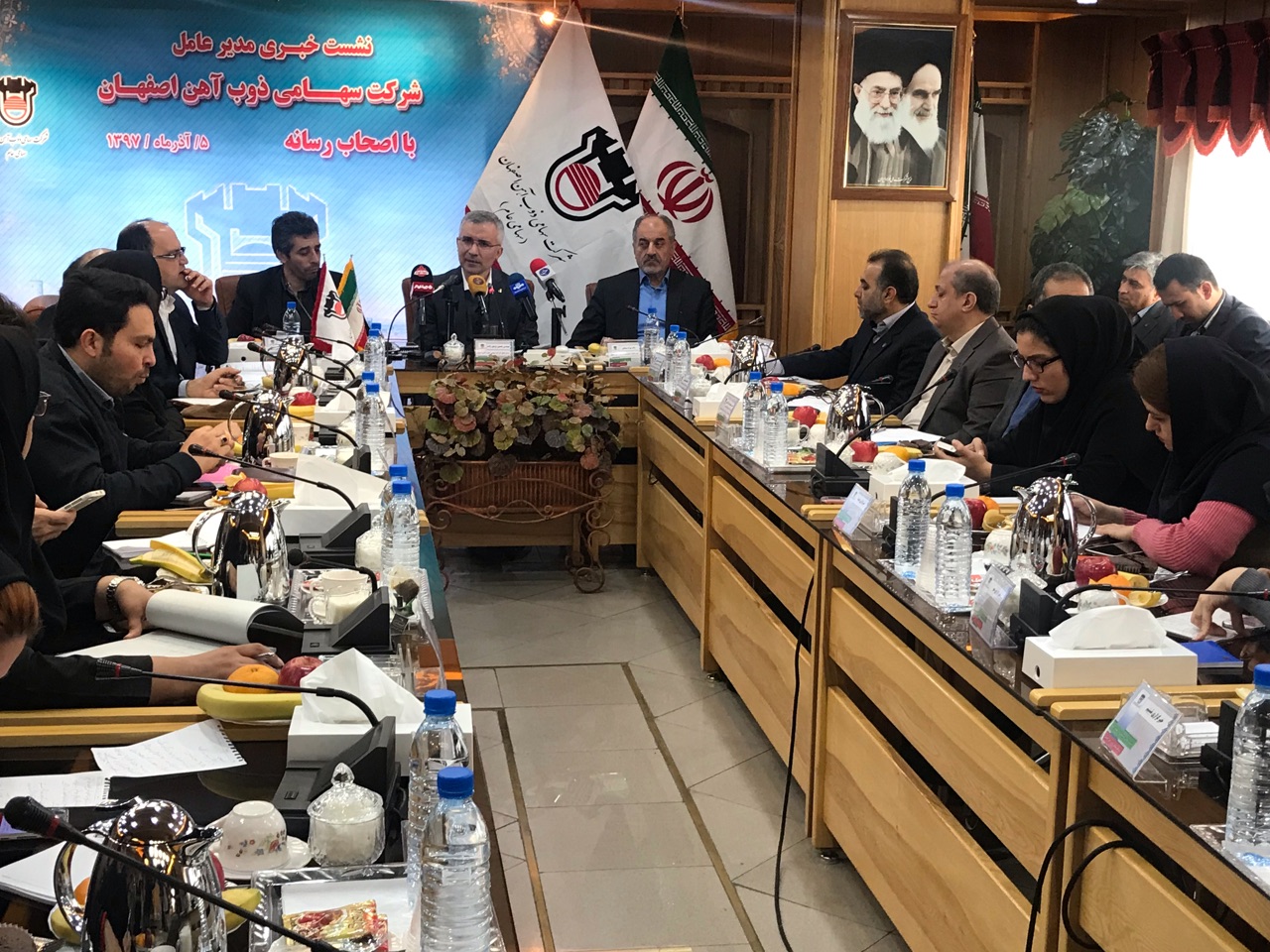 ذوب آهن با ۵۵ درصد ظرفیت کار می کند/از سرگیری صادرات فولاد به عراق و افغانستان